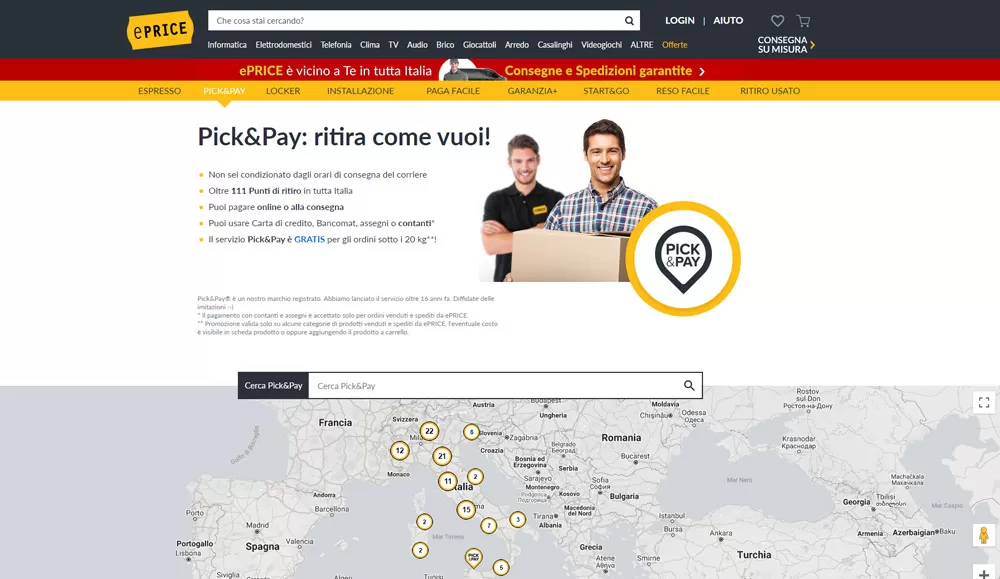 Come, perché e quanto costa vendere su ePrice eprice pick n pay jpg eprice pick n pay jpg