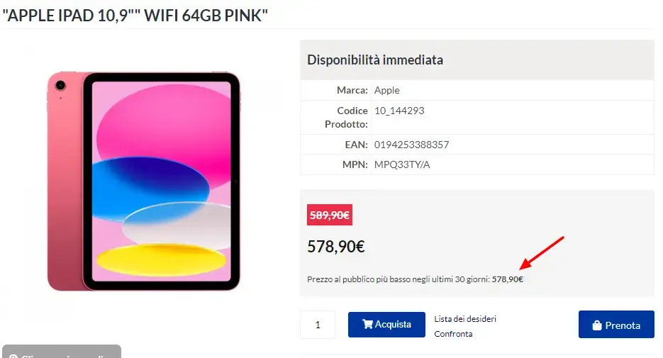 Direttiva Omnibus prezzo più basso - Sellrapido eCommerce